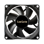 Вентилятор для корпуса ExeGate EX08025S4P-PWM черный, 80 мм, 2300 об/мин, 23 дБ, 4 pin, фото3