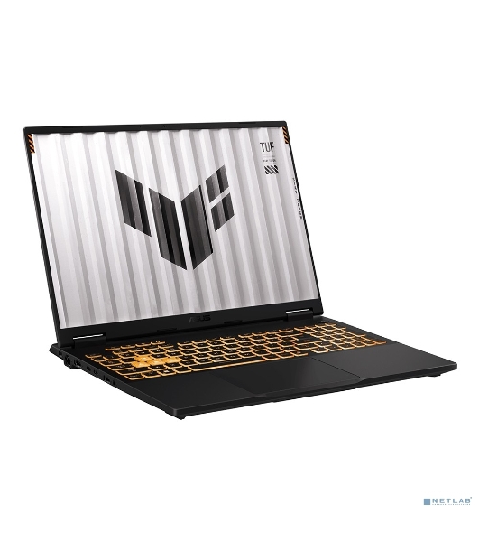 Ноутбук ASUS TUF F16 FX608JMR-RV170 16'(1920x1200 (матовый, 165Hz) IPS)/Intel Core i5 14450HX (2.4Ghz)/16Gb/512PCISSDGb/noDVD/Ext:nVidia GeForce RTX 5060(8192Mb)/Cam/BT/WiFi/90WHr/war 1y/2.2kg/Jaeger Gray/DOS
