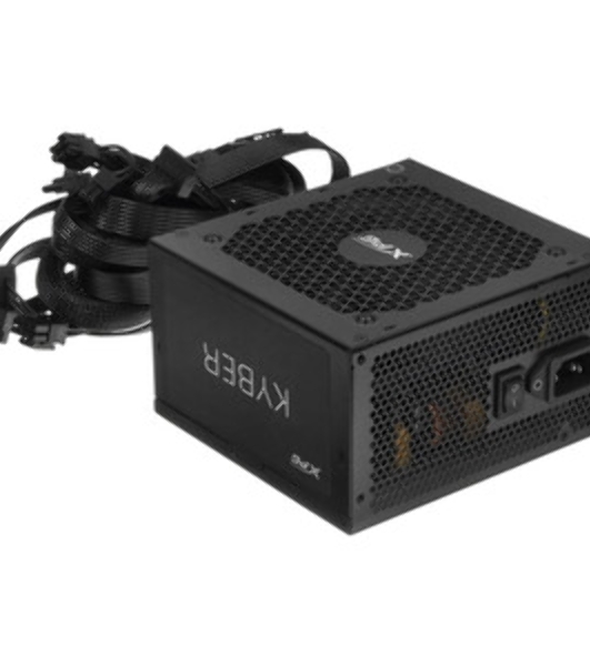 Блок питания ADATA XPG KYBER 650 RTL (KYBER650G-BKCEU), 650Вт, 80 PLUS Gold, 120мм, черный