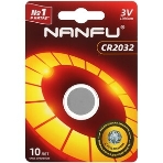 Батарейка щелочная 2032 Nanfu (1шт.), фото4