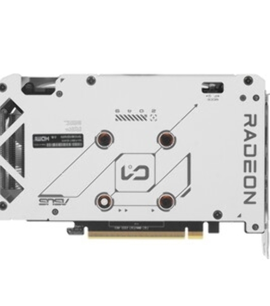 Видеокарта Asus DUAL-RX9060XT-16G-WHITE белый