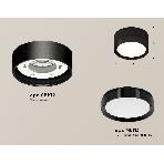 Светильник Ambrella Light XS8102002 SBK/PBK черный песок/черный полированный GX53 (C8102, N8113), фото 1
