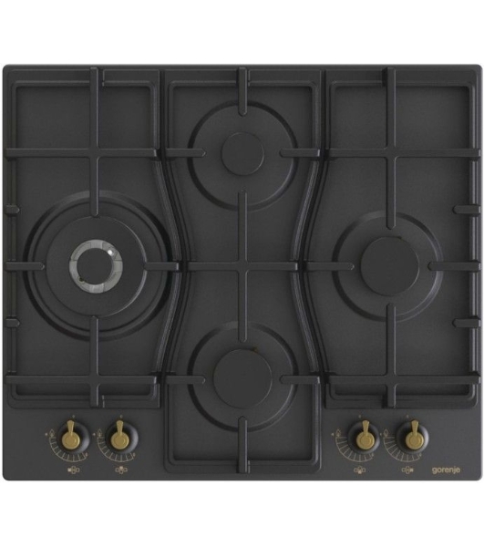Газовая варочная панель Gorenje GW6D42CLB черный