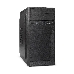 Компьютерный корпус Minitower ExeGate EX291144RUS BAA-105U2-01 (mATX, без БП, 2*USB+2*USB 3.0, аудио, черный)