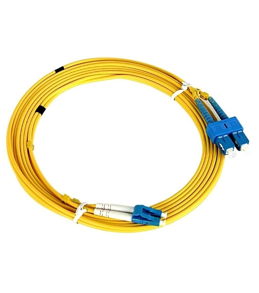Патч-корд оптический Rexant (SM), 9/125 (OS2), LC/UPC-SC/UPC, 3 мм (Duplex), LSZH, 2 м