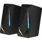 Акустическая система 2.0 Defender Waltz черный USB + 3.5 jack, RGb, 6 Вт., фото 1