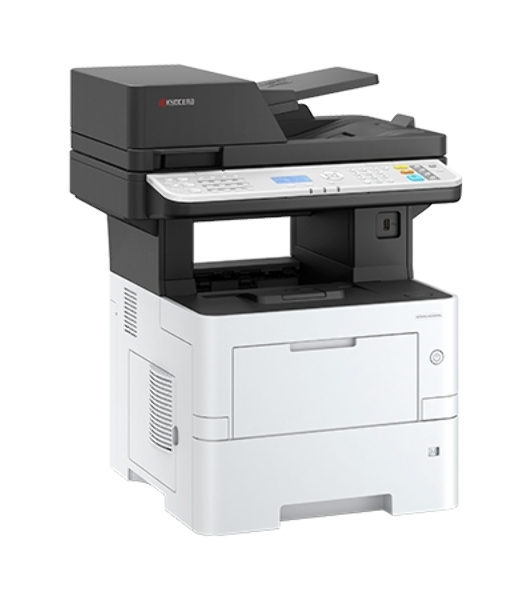 МФУ лазерное Kyocera Ecosys MA4500x (110C133NL0/110C133DZ0), A4, ч/б, печ. до 45 стр/мин., скан. до 60 стр/мин. (ч/б) 40 стр/мин (цвет.), 1200 x 1200 dpi (печать) 600 x 600 DPI (скан.), USB, RJ-45