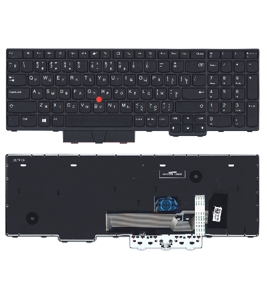 Клавиатура для ноутбука Lenovo Thinkpad P15 T15g черная