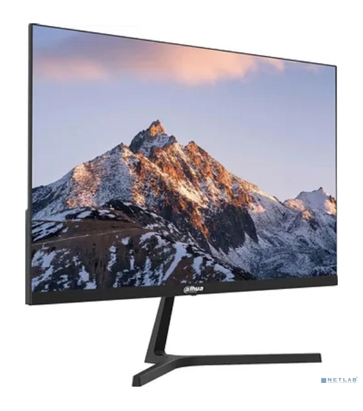 Монитор 23.8' Dahua DHI-LM24-B221S IPS 1920x1080, 144 Гц, 1 мс (MPRT), 16:9, 250 кд/м², HDMI 2.0, DP 1.2, 3.5 Jack, динамики (2x1 Вт), VESA 75x75, черный