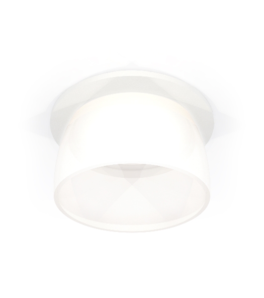 Комплект встраиваемого светильника Ambrella light XC6512069 SWH/FR белый песок/белый матовый MR16 GU5.3 (C6512, N6258)