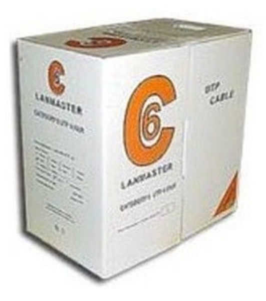 Кабель информационный Lanmaster TWT-6UTP-GY кат.6 U/UTP не экранированный 4X2 PVC внутренний 305м серый