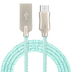Кабель Crown USB - microUSB CMCU-3132M light blue, фото2