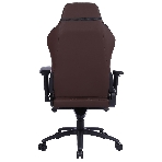 Кресло игровое Cactus CS-CHR-0112BR коричневый, сиденье коричневый, эко.кожа, с подголов. крестовина металл, пластик черный, фото17