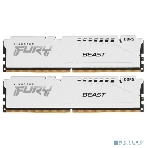 Оперативная память Kingston Fury Beast, DDR5, 64Gb (2x32Gb), 5600MHz, CL40, DIMM, с радиатором, белый, фото7