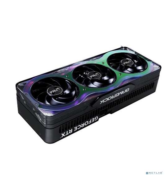Видеокарта Palit PCI-E RTX 5090 GAMEROCK OC NVIDIA GeForce RTX 5090 32Gb 512bit GDDR7 2295/30000 HDMIx1 DPx3 HDCP Ret
