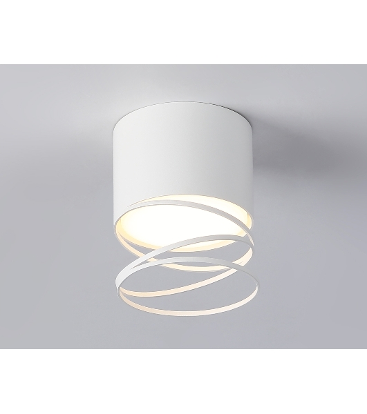 Светильник Ambrella light TN71103 WH белый GX53 max 12W D82*110