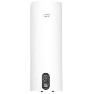 Водонагреватель Timberk SWH RS7 30 V Накопительный 30л, 2 кВт, круглый, супер-узкий, все внутри нержавейка, Ø 750хØх290 (мм), 9,4 кг, Белый