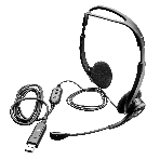 Гарнитура Logitech PC Headset 960 Stereo чёрный, проводная, USB, фото17