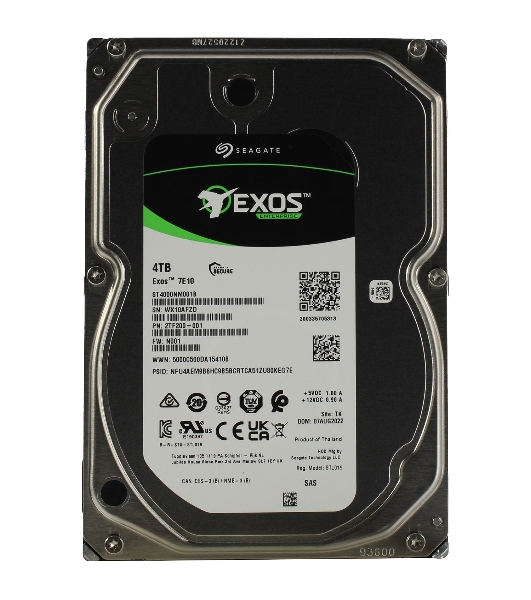 Жесткий диск Seagate HDD Server Exos 7E10 512N (3.5'/4Tb/SAS 12Gb/s/7200rpm)