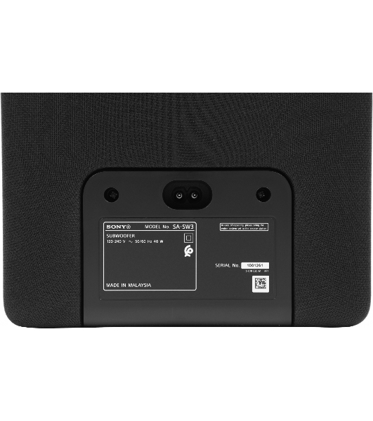 Сабвуфер Sony SA-SW3 200Вт черный