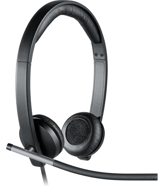 Гарнитура Logitech H650e чёрный, проводная, USB