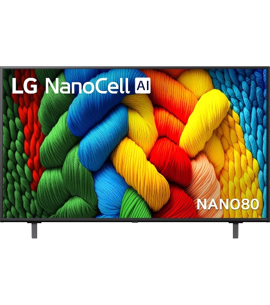 Телевизор LG 50' 50NANO80A6B черный/синяя сажа LED 4K UHD 60Hz Smart TV 2GB/8GB