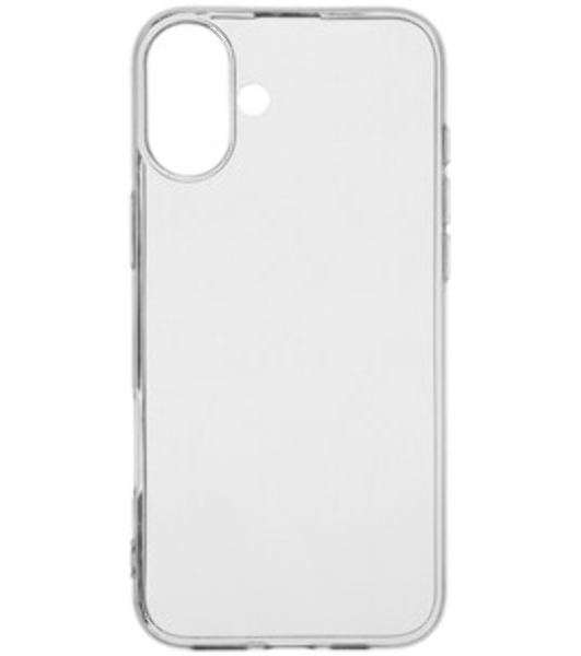 Чехол (клип-кейс) BoraSCO для Apple iPhone 16 Plus Bumper Case прозрачный (73520)