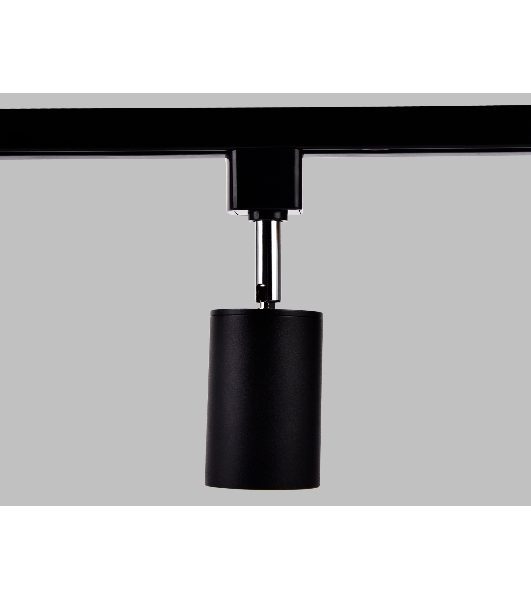 Трековый однофазный светильник со сменной лампой Ambrella light GL5123 BK черный GU10 max 12W