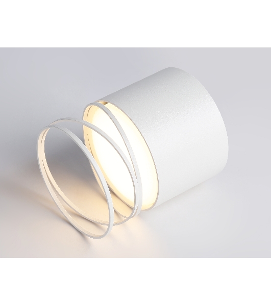 Светильник Ambrella light TN71103 WH белый GX53 max 12W D82*110