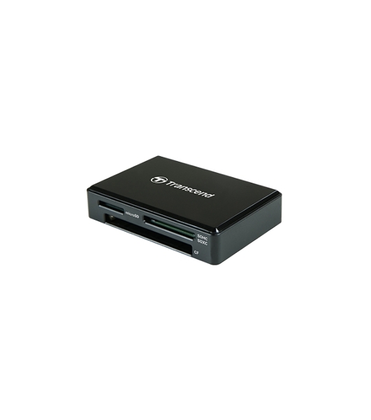 Кард-ридер Transcend черный, All-in-One cardreader, USB 3.1 Gen 1