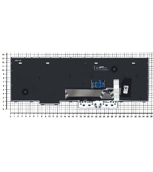 Клавиатура для ноутбука Lenovo Thinkpad P15 T15g черная