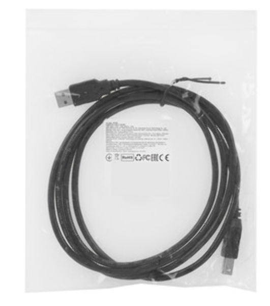 Кабель USB Defender USB 2.0 AM-BM 30AWG, никель, 5м 1