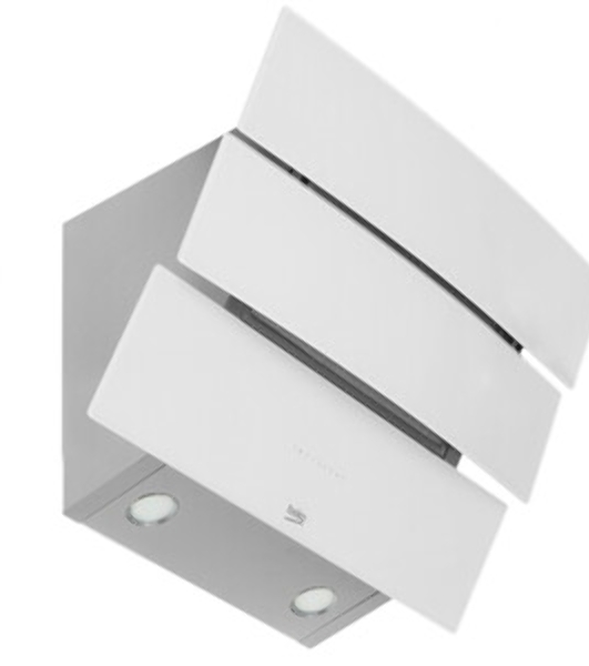 Вытяжка наклонная Beko HCA 62640 W белый, 60 см, 537 м³/ч, 48 дБ