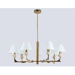 Люстра Ambrella light LH75162/7 BS/FR латунь/белый матовый E14*7 max 40W D890*580, фото6