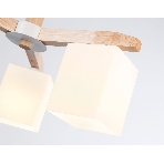 Светильник Ambrella light TR83115/3 WH/LW белый/светлое дерево E27/3 max 40W D580*320, фото7