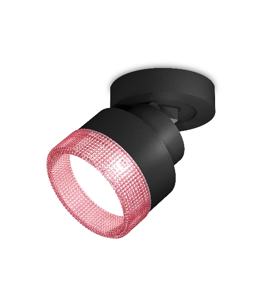 Светильник Ambrella Light XM8102042 SBK/PI черный песок/розовый GX53 (A2229, A2106, C8102, N8486)