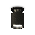 Светильник Ambrella Light XS6302100 SBK/PBK черный песок/черный полированный MR16 GU5.3 (N6902, C6302, N6103), фото 1