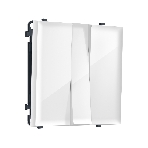 MS105010 Комплект механизма 3-кл выключателя SIGMA Белый глянец 10A-250V QUANT PRO (SP1050, PR133), фото 1