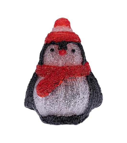 Фигура акриловая светодиодная 'Пингвиненок' 19х14,5х25 см, 20 светодиодов, батарейки 2хAA (не входят в комплект) Neon-night