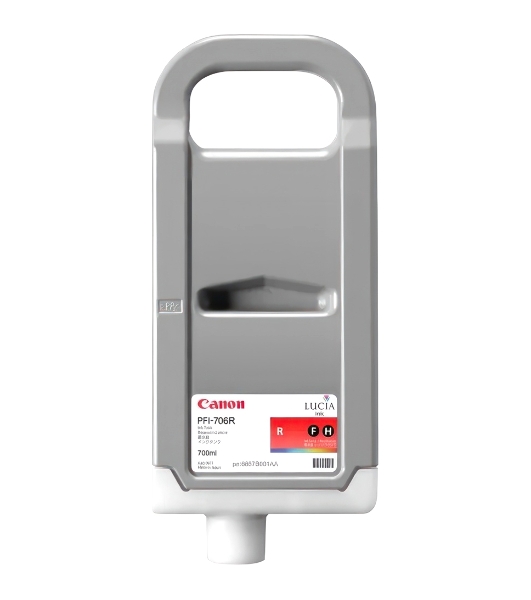 Картридж струйный Canon PFI-706 R красный для iPF8400/9400 (6687B001)
