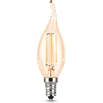 Лампа светодиодная филаментная Gauss Filament 5Вт цок.: E14 свеча 220B св. свеч. бел. нейт. (упак.: 10 шт), фото4