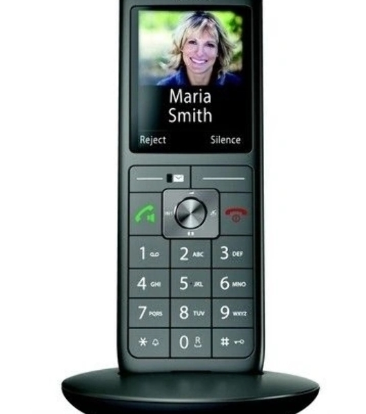 Дополнительная трубка Dect Gigaset CL660HX HSB RUS черный для CL660