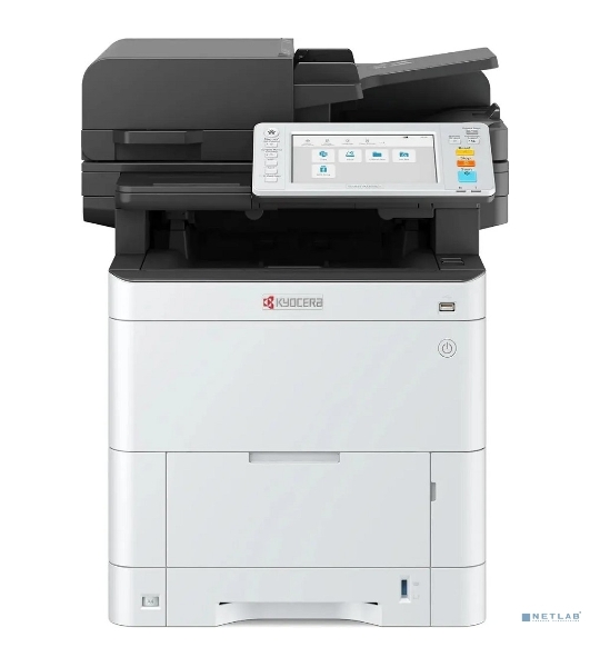 МФУ лазерное Kyocera Ecosys MA4000cix (1102Z43NL0), A4, цветной, печ. до 40 стр/мин., скан. 120 стр/мин. (ч/б) 100 стр/мин. (цвет), 1200 x 1200 dpi (печать) 600x600dpi (скан.), USB, RJ-45, Air Print, Mopria