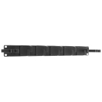 Органайзер TWT (TWT-ORG1U-5V2H) 19' 1U 5 колец + 2 боковых, фото5