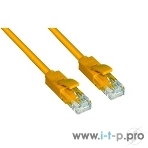 Патч-корд Greenconnect UTP прямой ethernet 0.5m cat.5е, RJ45, литой (Желтый) (GCR-LNC02-0.5m), фото10