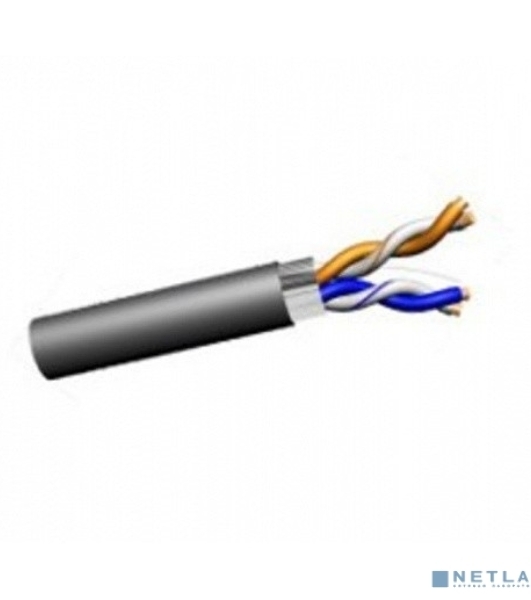 Кабель витая пара Rexant FTP 2PR 24AWG, cat.5e наружный (OUTDOOR) (бухта 305 м)