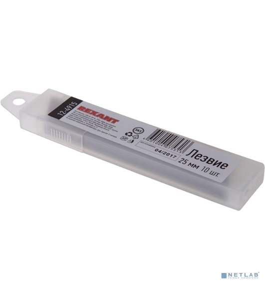 Сегментированное лезвие Rexant 25 мм 10 шт.