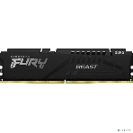 Оперативная память Kingston Fury Beast, DDR5, 32GB (1x32GB), 6000 MHz, CL36, с радиатором, черный, фото4