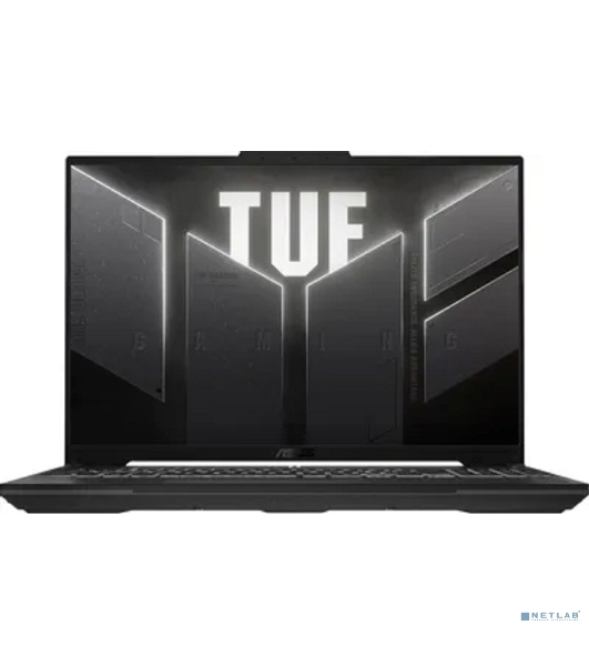 Ноутбук ASUS TUF F16 FX608JMR-RV114 16'(1920x1200 (матовый, 165Hz) IPS)/Intel Core i7 14650HX(2.2Ghz)/16Gb/1024PCISSDGb/noDVD/Ext:nVidia GeForce RTX 5060(8192Mb)/Cam/BT/WiFi/90WHr/war 1y/2.2kg/Jaeger Gray/DOS