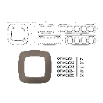 Рамка OMEGA Ecta (Темная бронза матовый) 5-ая OF140635, фото2